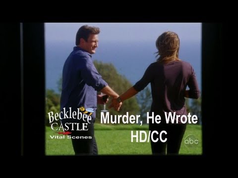 Castle 5x04 "Murder, He Wrote"  Beckett Gets Insecure  "None of them were you"(HD/CC)