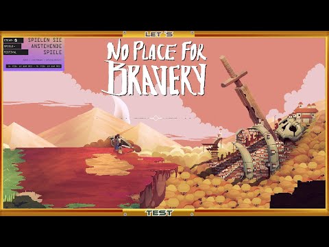 ANGEZOCKT:⚔️  No Place for Bravery 🛡️ / Wir Retten unseren Sohn -  Gameplay Test Deutsch