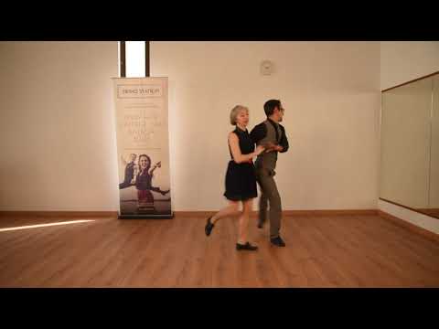 Lindy Hop Bases • Charleston, Kick Up (Skip Up or Kick the Dog), Peel Away (Roll Away)