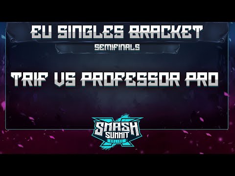 Trif vs Professor Pro - EU Singles Bracket: Semifinals - Smash Summit 10 | Peach vs Fox