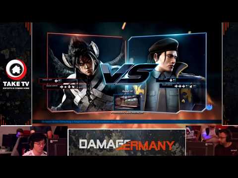 Tekken 7 - Damagermany - Top 8 - Rox Dragon Knee(Devil Jin) vs  District G Asim(Dragunov).