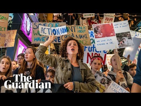 Students around the world go on climate strike