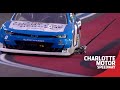 Jeffrey Earnhardt drags a jack around the race track | Xfinity Series at Charlotte