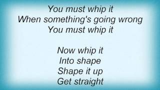 Moby - Whip It Lyrics