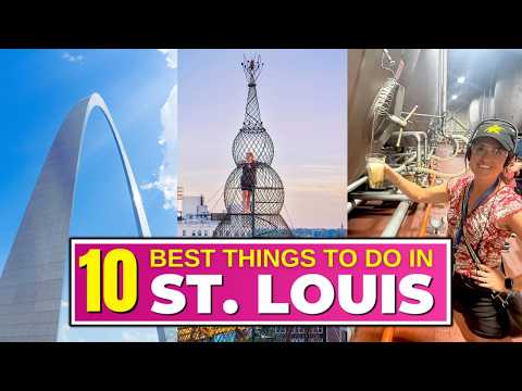 Top 10 BEST Things To Do In St. Louis Missouri!