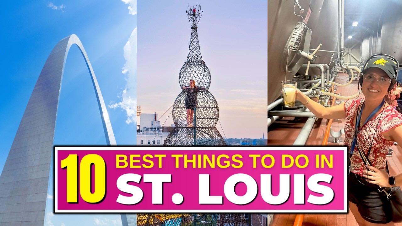 Top 10 BEST Things To Do In St. Louis Missouri!