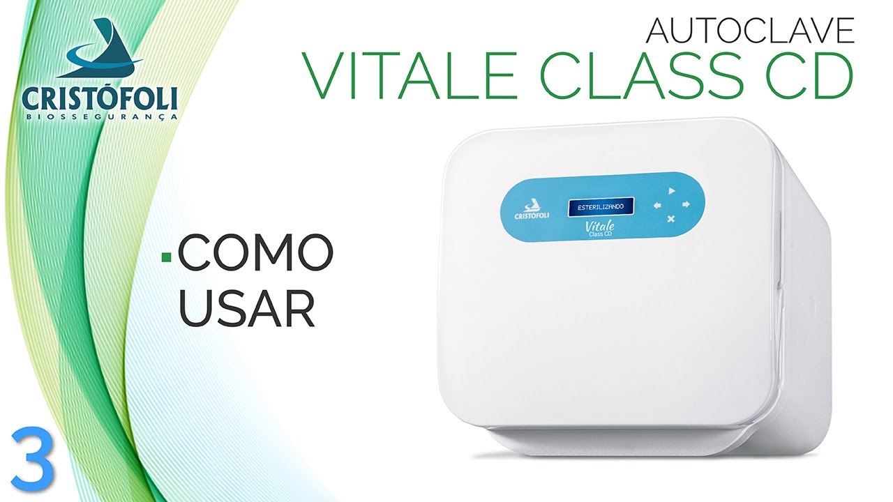 Como Usar a Autoclave Vitale Class CD - By Ana Bely