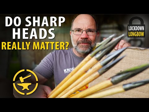 Do sharp arrow heads really matter?