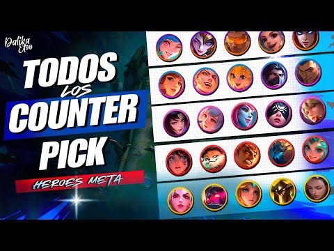 LEARN TO COUNTER PICK ALL THE "META" HEROES IN MOBILE LEGENDS