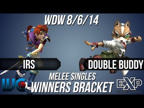 WDW 8/6/14 - IRS (Roy) vs. Double Buddy (Fox) Melee Singles Bracket