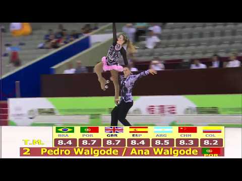 Ana Walgode & Pedro Walgode - Free dance, World Roller Games Nanjing, China 2017