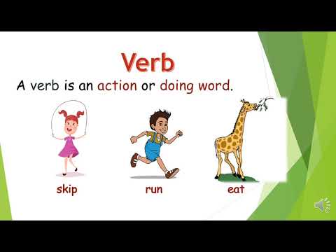 Nouns and Verbs Review