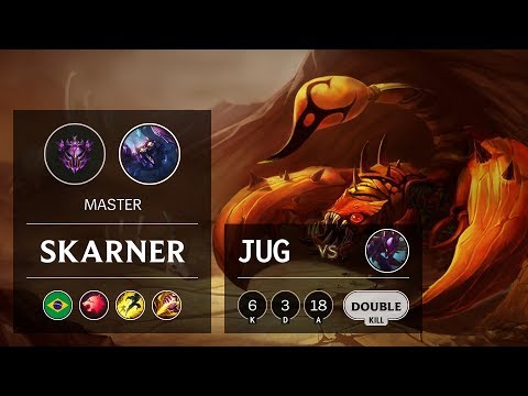 Skarner Jungle vs Kha'Zix - BR Master Patch 10.1