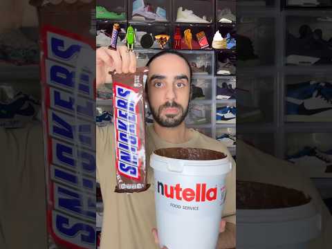 Food ASMR Eating a Giant Snickers Bar #asmr #food #asmrfood #foodsounds #mukbang #eating