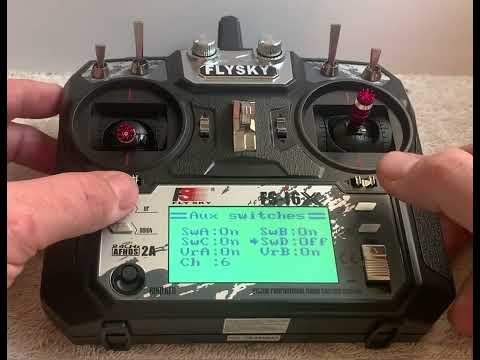 Flysky FS-i6X Setup - Step 1