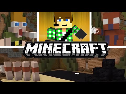 INSANE Minecraft Build Battles - FEARFUL FAIRIES and SPIDERMAN