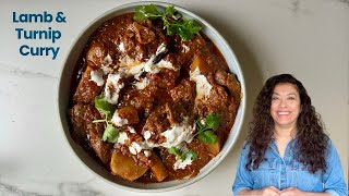 Cosiest ever lamb and turnip curry for the winter season! You will LOVE it