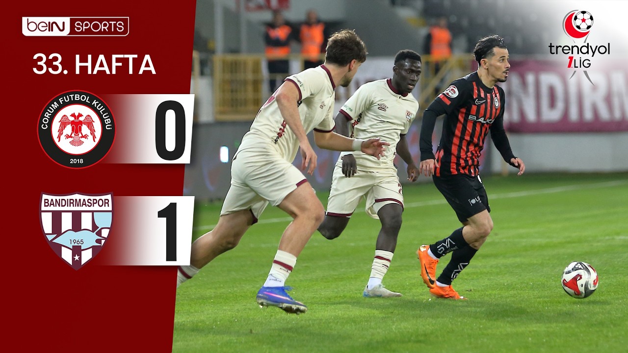 Çorum FK vs Bandırmaspor Highlights