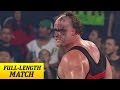 FULL-LENGTH MATCH - Raw - Triple H vs. Kane ...