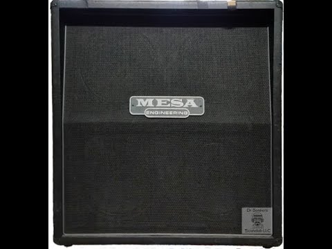 Dr Bonkers Metal IR Tribute to Mesa Boogie® 4X12 Recto® OS Slant Guitar Cab