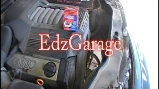 Thermostat Removal and Installation, and Coolant System Bleeding Audi A6