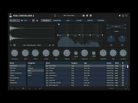 AudioThing Fog Convolver v2.0 - Creative Convolution Reverb