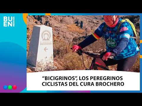 BICIGRINOS, los peregrinos del CURA BROCHERO que cruzan las Altas Cumbres a PEDAL