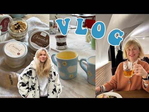 Výlet s MAMKOU, chutnáme dorty a MALOVÁNÍ hrnků kind of VÍKEND | VLOG