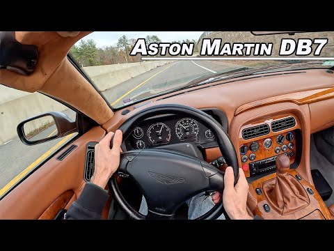 2003 Aston Martin DB7 Vantage - The Depreciated Manual V12 You Need to Drive (POV Binaural Audio)