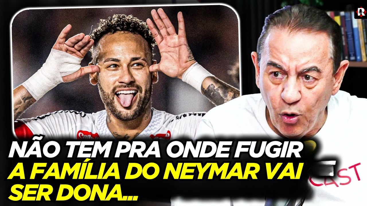 FLÁVIO PRADO CRAVA QUE PAI DO NEYMAR SERÁ O NOVO DONO DO SANTOS