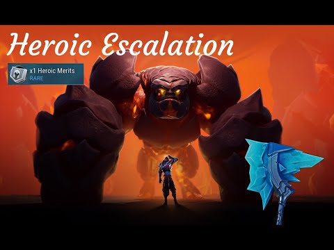 Dauntless | Patch 1.7.0 | Heroic Blaze Escalation | Axe