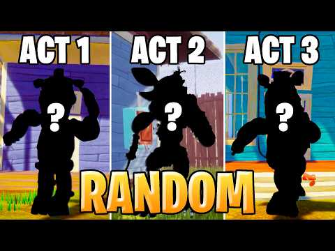 Hello Neighbor BUT With Random ANIMATRONICS!