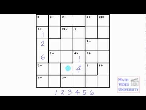 KenKen 6x6 Number Sense.mov