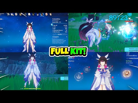 СКОРО! ПОЛНЫЙ ПОДТВЕРЖДЕННЫЙ КОМПЛЕКТ COLUMBINA УЖЕ ЗДЕСЬ! + БАННЕРЫ И ПОВТОРЫ - Genshin Impact