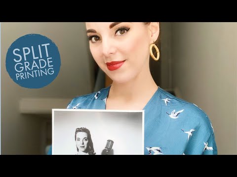 Split Grade Printing: Probedruck für Rinas Prints