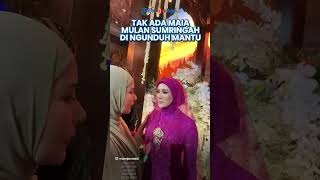 Tak ada Maia Estianty, Mulan Jameela Tampil Sumringah di Acara Ngundul Mantu Al Ghazali