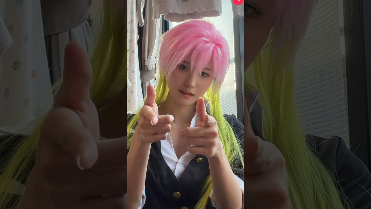 ⚠︎︎捏造衣装 #cosplay #mitsuricosplay #demonslayer