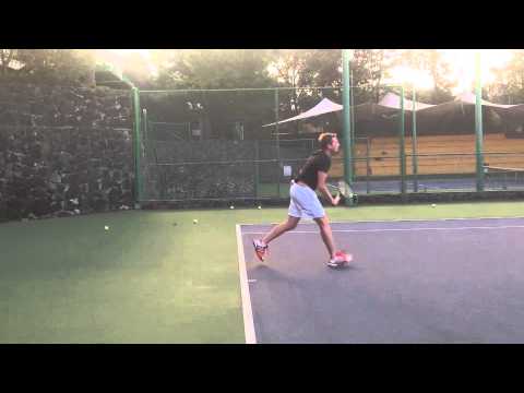alvaro de la fuente college tennis video 2014
