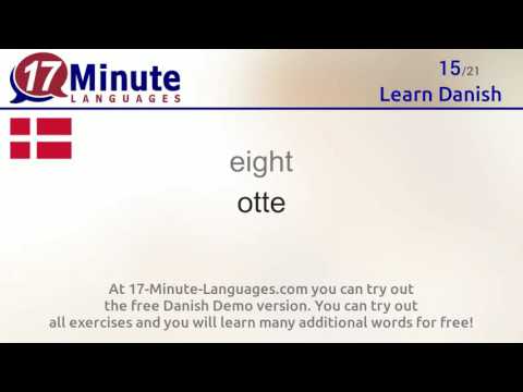 Learn Danish (free language course video)