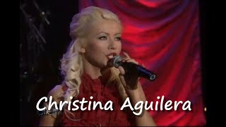 Christina Aguilera - A Song For You 10-7-05 Ellen Degeneres