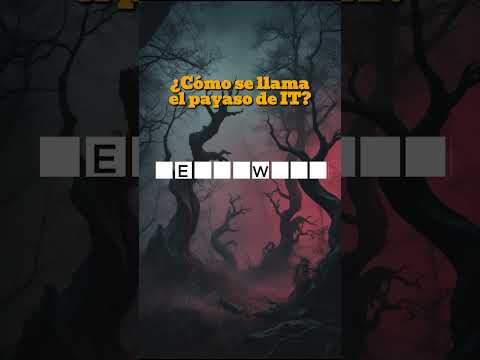 Adivina la palabra #stephenking #horror #novelas #cine #it #cineterror #peliculas #juega