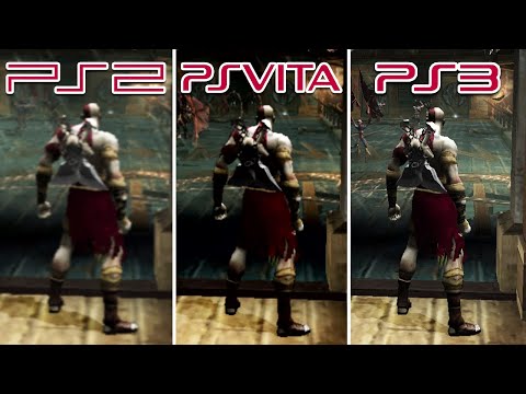 God of War (2005) PS2 vs PS Vita vs PS3 | Graphics Comparison