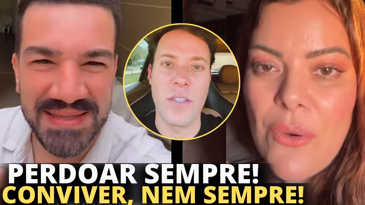 Ana Paula e Felippe Valadão falam sobre perdão a André Valadão e volta à convivência