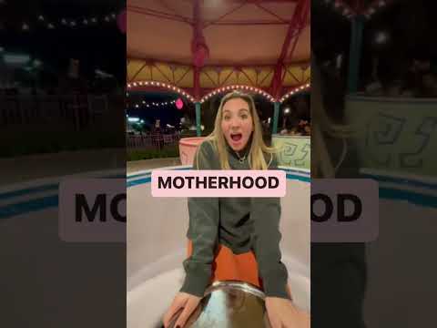 Me on this ride called motherhood