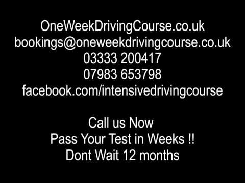 Intensive Driving Courses Blackburn