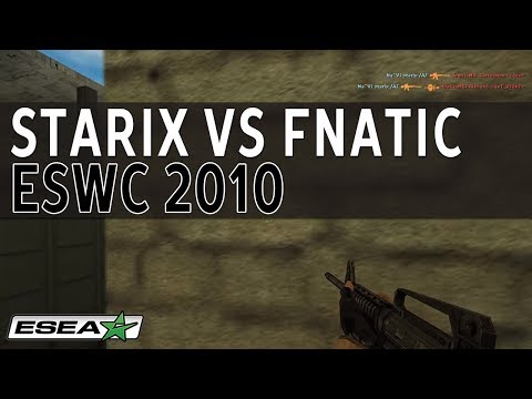 CS 1.6 Classic Throwback: Na'Vi Starix vs Fnatic at ESWC 2010