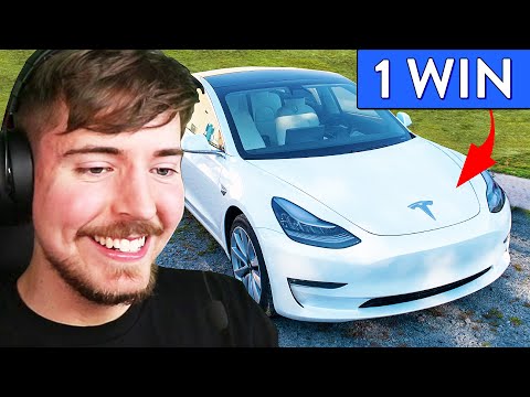 Win This Game & I'll Give You a Tesla!