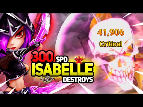 ULTRAFAST Isabelle TOTALLY Destroys Her Opponents in Summoners War