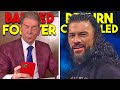WWE Has Banned Vince McMahon From His Own Creation...Roman Reigns Return Cancelled...Wrestling News