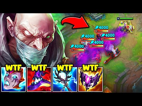 When Singed hits 1200 AP you do NOT want to chase him... (NUCLEAR POISON TRAIL)